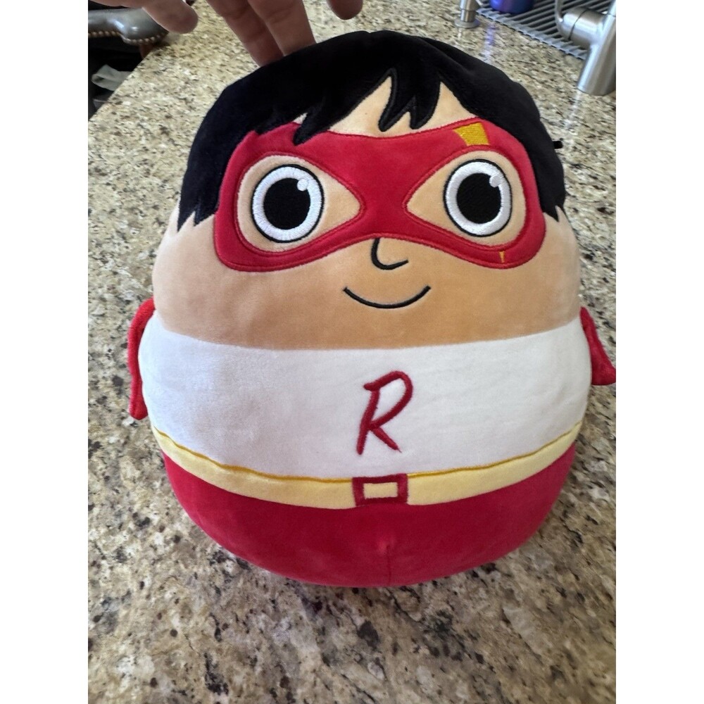 Ryan's World Squishmallow 12" Red Titan Ryan SuperHero Strength Brave Kind
